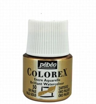 Pebeo Colorex Watercolour Pale Gold