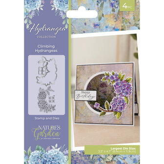 Nature&rsquo;s Garden Climbing Hydrangeas stempel en snijmalset