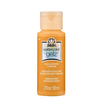 FolkArt Watercolor Gelz Translucent Acrylpaint Clementine