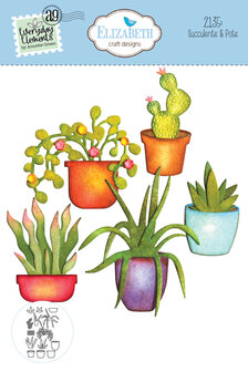 Succulents &amp; Pots snijmal