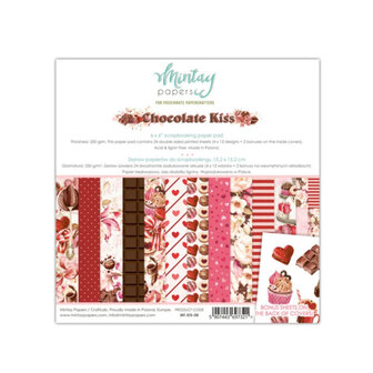 Mintay Chocolate Kiss 6x6 Inch Scrapbooking Paper Pad