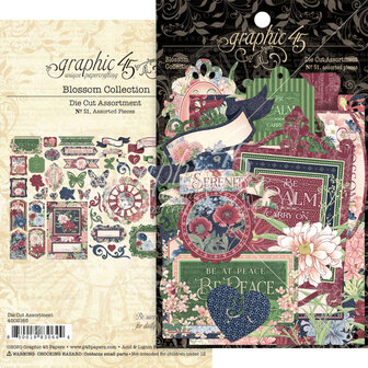Graphic 45 blossom die cut