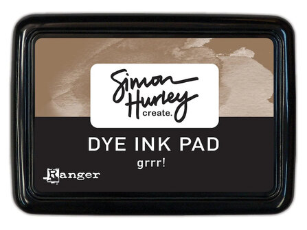    stempel inktpad  dye ink  GRRR simon hurley 