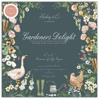Craft Consortium Gardener&rsquo;s Delight 6x6 Inch Paper Pad