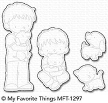 MFT Little Buddies Stempelset &amp; Snijmal Bundel