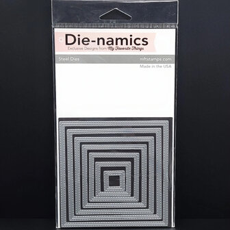 Die-namics Inside &amp; Out Stitched Oval STAX