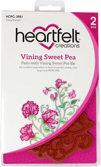 Heartfelt Creations Vining Sweet Pea bundel