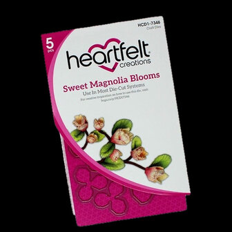 Heartfelt Creations Sweet Magnolia Blooms snijmal