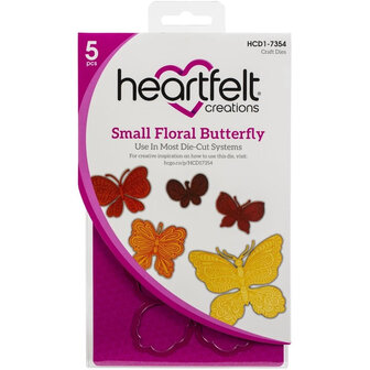 Heartfelt Creations Small Floral Butterfly snijmal