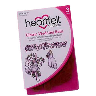 Heartfelt Creations Classic Wedding Bells stempelset