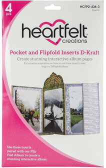 Pocket and Flipfold Inserts D - Kraft