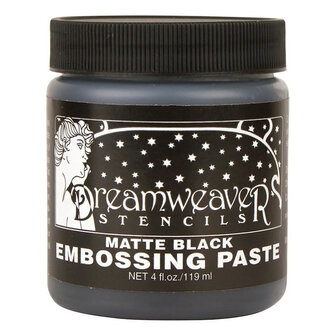 Dreamweaver Embossing Paste &ndash; Matte Black