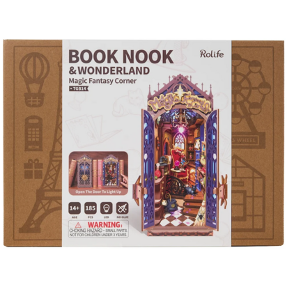Robotime Rolife Magic Fantasy Corner Book Nook TGB14