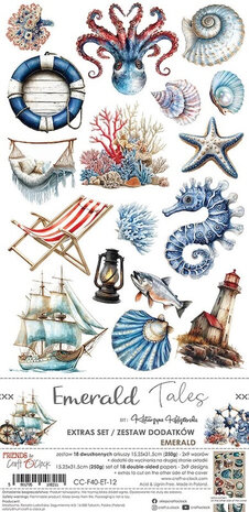 Emerald Tales Extras Set Emerald &ndash; Maritieme knipvellen