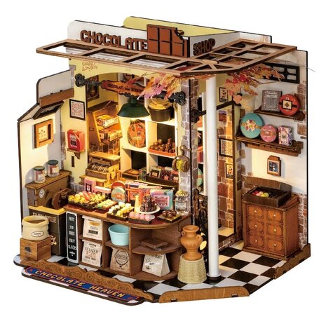 Miniatuur Chocolaterie DIY Bouwpakket