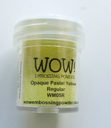 WOW! Embossing Powder Pastel Yellow