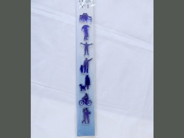 Clarity stamp REMOUNTABLE WEE FOLK SET 1