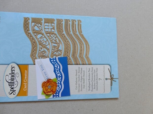 Spellbinders S5-202 card creator die