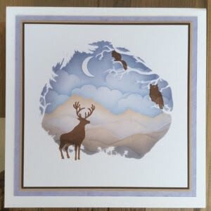 Clarity stamp woodland animals stempelset