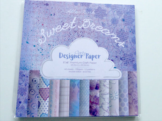 Clarity Sweet Dreams Paper Pad 8"x8"