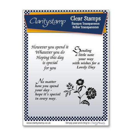 Claritystamp Special Day Sentiments