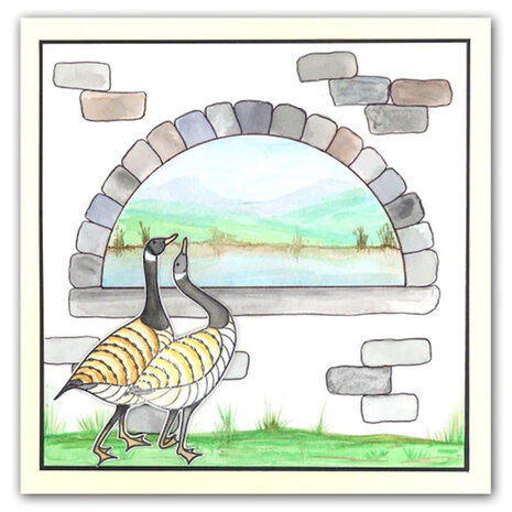 Clarity Stencil 32 Framer Shapes Set 2 (7x7")