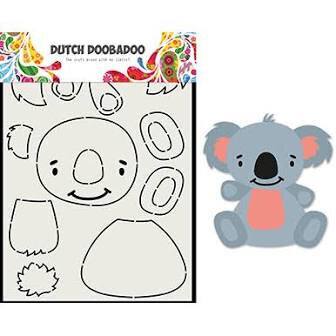 Dutch Doobadoo Stencil - Koala