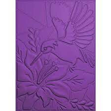 Gemini 3D Embossingfolder &ndash; Hummingbird (5x7") + 2 Stencils