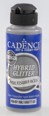 Cadence Hybrid Acrylic &ndash; Glitter Goud Grafitty Groen 120 ml