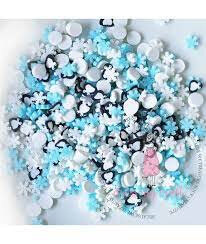 Pinquins & Snowflakes Sequins