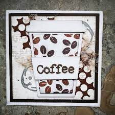 Crealies Coffee Beans Stempel