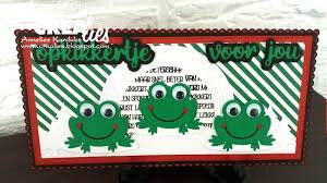 Crealies Frog Stempel