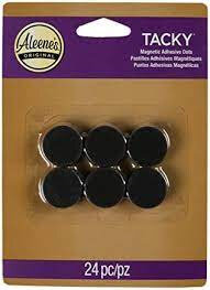 Aleene&rsquo;s Tacky Magnetic Discs &ndash; Zelfklevende magneten voor creatieve sluitingen