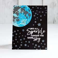 Mask layered full moon