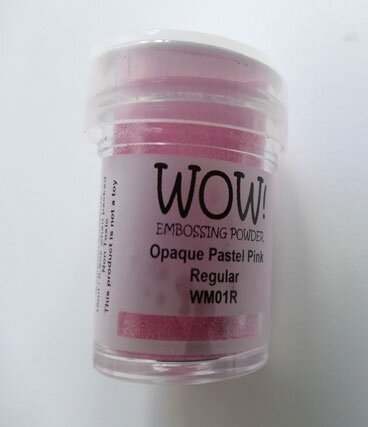 WOW! Embossing Powder Pastel Pink WM01R