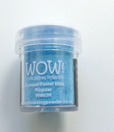 WOW! Embossing Powder Pastel Blue WM03R