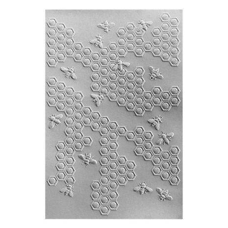 Spellbinder 3D embossing folder Bee-Cause