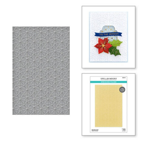 Spellbinders embossing folder Monoline Stars