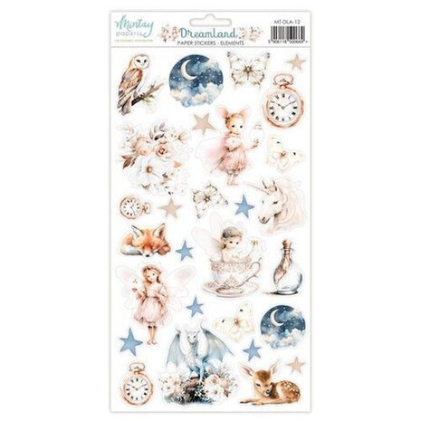 Mintay Papers Dreamland Paper Stickers Elements