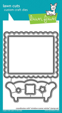 Lawn Fawn Window Scene: Winter