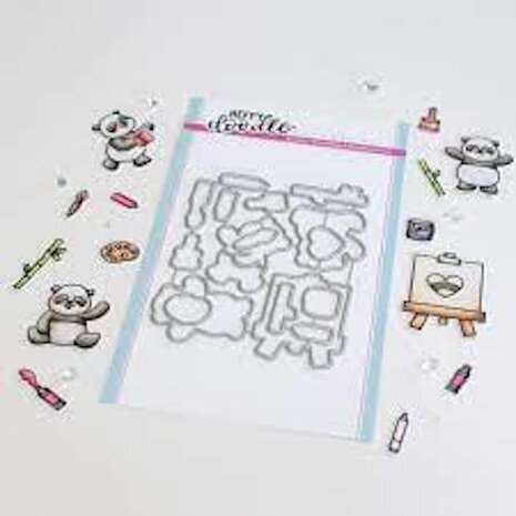 Heffy Doodle Pandtastic Painters