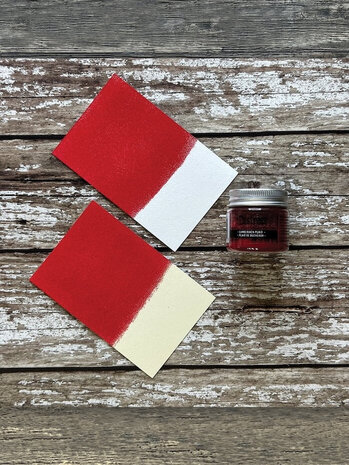 Magische kerstglans met Tim Holtz Distress Embossing Glaze Lumberjack Plaid Artikel 4 van 4