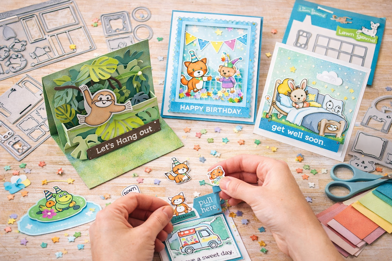 Lawn-Fawn-snijmallen