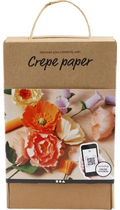  Bloemen  crepe - Pakket