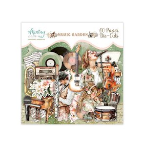 Music Garden Die-Cuts – 60 muzikale embellishments voor jouw creatieve projecten