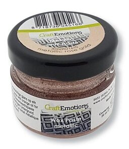 Craft Emotions Wax Metallic Rose Gold