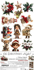 Oh Christmas Night Extras Set – Flowers & More