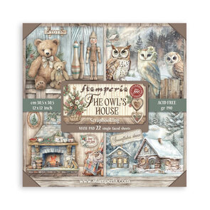 Paper Pad 12x12" – The Owl’s House  - Stamperia