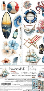 Emerald Tales Extras Set – Knipelementen vol zee, schepen en sfeer