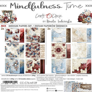  Paper Pad 8x8" - Mindfulness Time -  Craft O'Clock